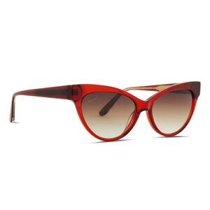 DIFF Patricia Nash kelly campari crystal dark brown gradient sunglasses